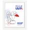 Frame USA Corporate Thin White Satin Single Image Picture Frame